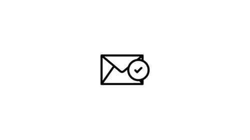 Sent Mail Icon Animation