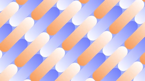 Diagonal geometric looping background pattern