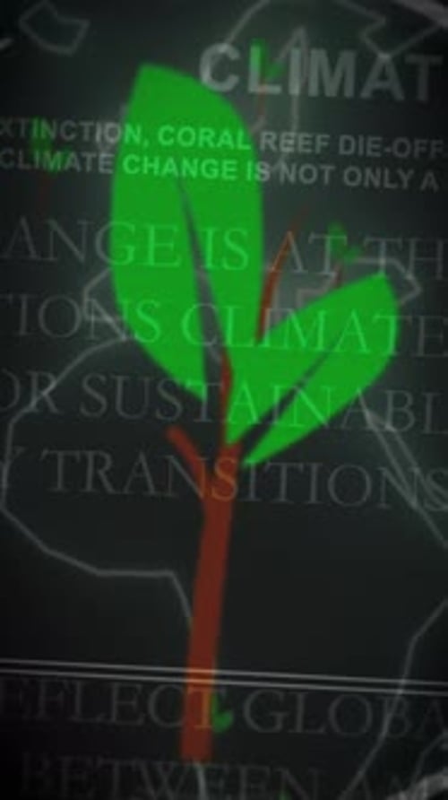 Vertical Grungy Text Reveal with Distressed Paper Effect