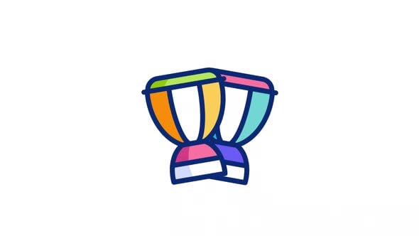 Djembe Animated Icons, Elements Motion Graphics ft. animation & big ...
