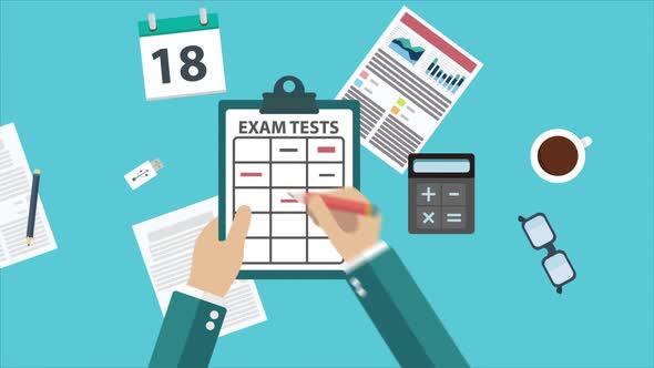 Exam Tests Hd Background, Backgrounds Motion Graphics ft. coding ...