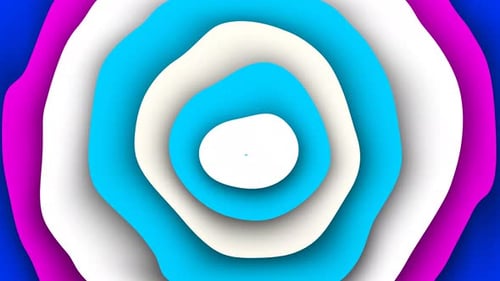 Abstrakte quadratische runde geometrische nahtlose Schleife auf Bewegungstapetenhintergrund