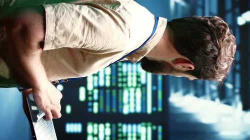 Vertical Video Administrator überprüft Serverereignisprotokolle
