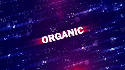 Futuristic Digital Data Flow Background Animation