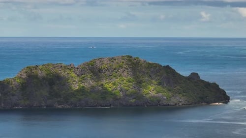 Tropical Island in the Philippines