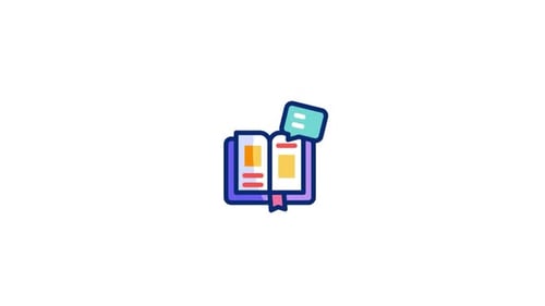 Storytelling Animated Icon