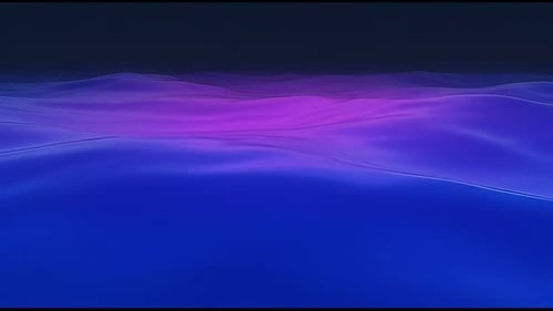 Abstract Fluid Blue and Purple Wave Background Animation
