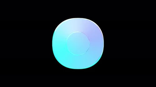 Radar Collection: animación de carga de un elemento gráfico de esfera circular con un globo giratorio