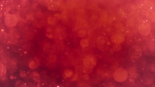 Les lumières bokeh rouges brillent de mille feux