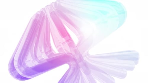 Abstract background gradient glass effect