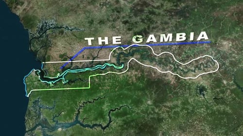 Animated Earth Globe Map Zoom Reveal