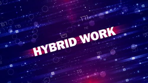 Futuristic Digital Data Text Reveal for Corporate Presentations