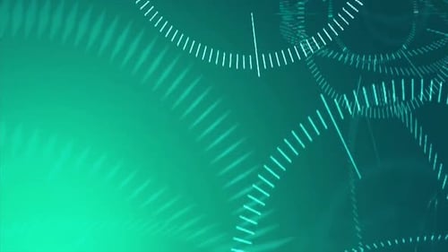 Time green Background