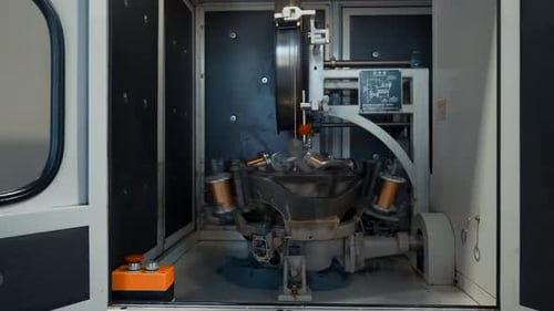 Rotating Machine with Copper Wire Winding Creative Automated Machine for Winding Copper Wire on