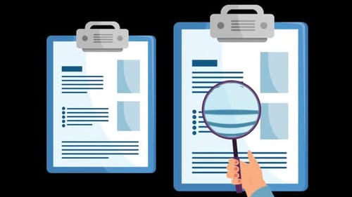 Zoom in on Documents with a Magnifying Glass Alpha Channel