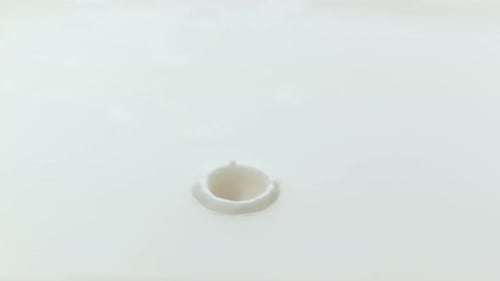 Milk Pouring and Splashing in ; on Phantom Flex