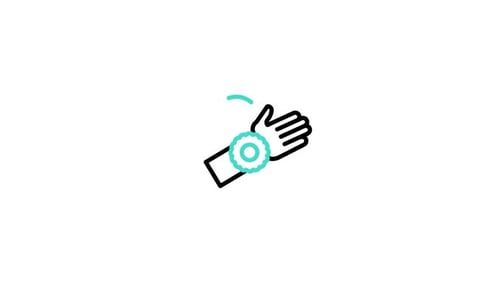 Rakhi Band Animated Icon