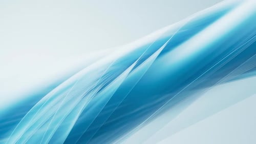 Flowing twisted blue cloth background