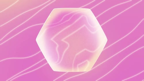 Shiny Color Abstract Loop Futuristic Background