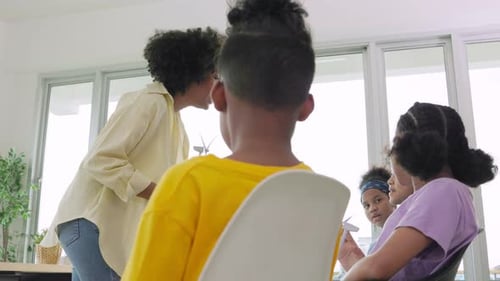 Students Learn About Wind Energy in Class