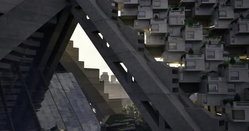 Modern Architecture Showcases Innovative Design in Urban Landscape