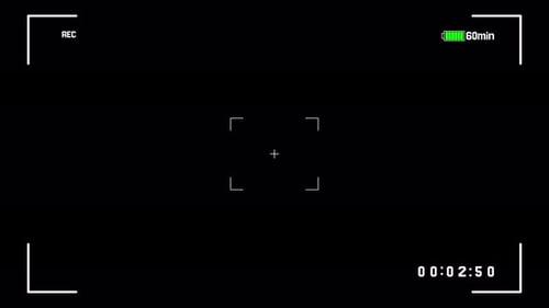 Classic Camcorder Hud Animation