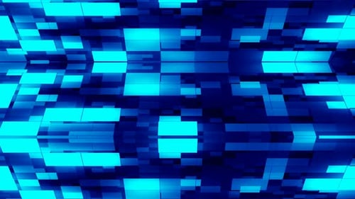 Abstrakter blauer Technologie-glühender Hintergrund