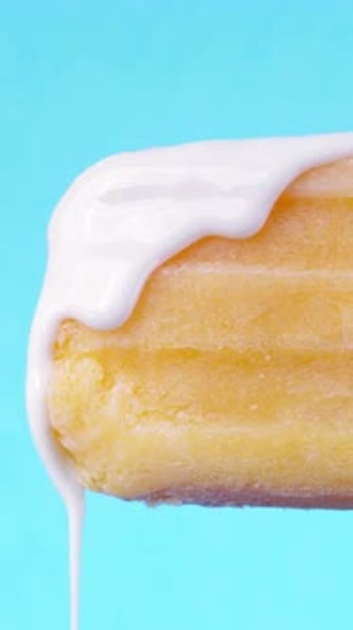 Vertical View Of Ice Cream