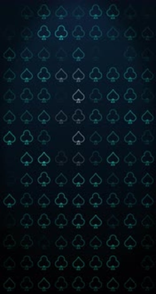 Poker Symbols Flashing
