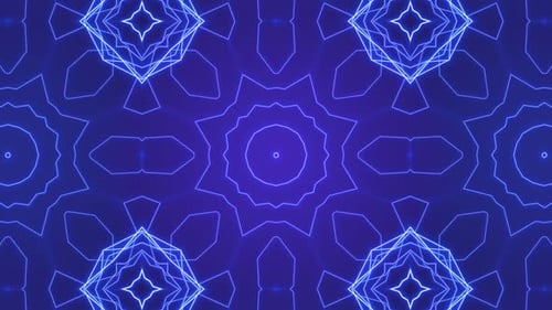 VJ neon light background loop