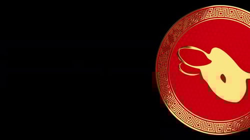 Chinese New Year Rabbit Zodiac Transition