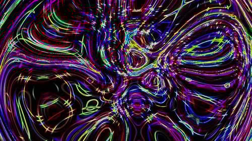 Colorful Abstract Background Loop V3