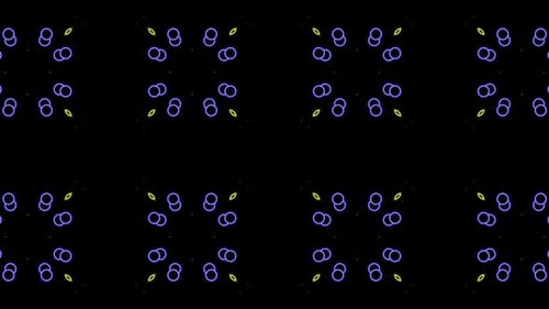 Colorful Abstract Kaleidoscope VJ Background Loop V2