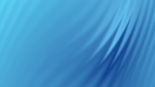 Abstract Blue Wavy Lines That Appear Soft And Flowing