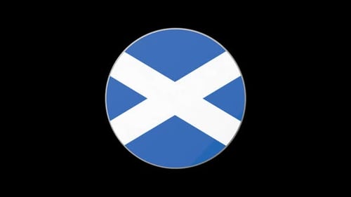 Drapeau emblématique de l'Écosse