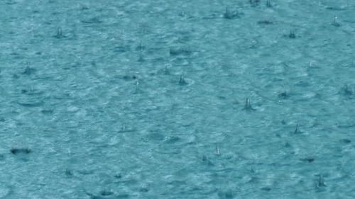 Summer Rain Abstract