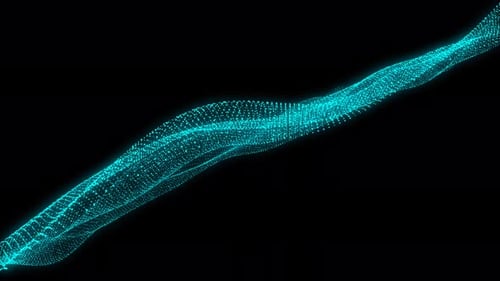 Particles lines Background
