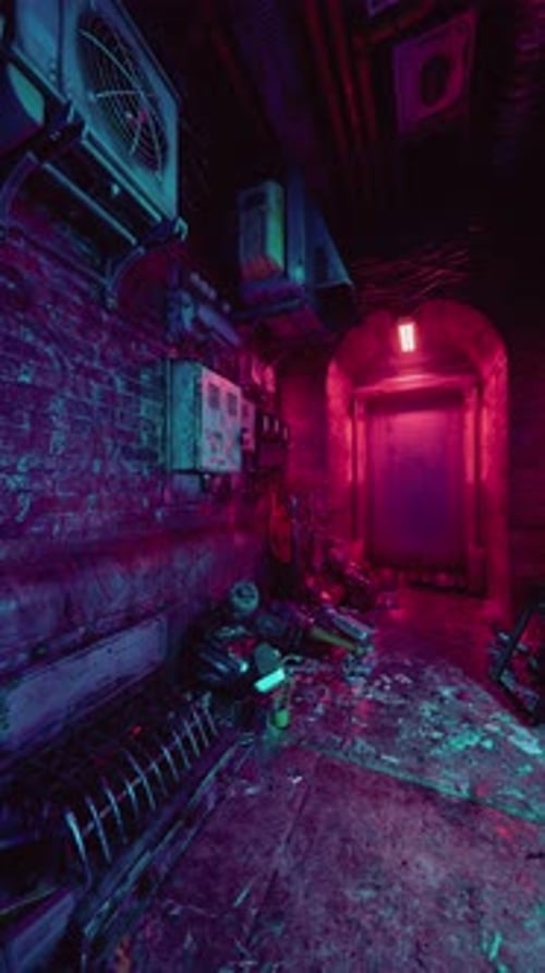 Dark Room With Red Light