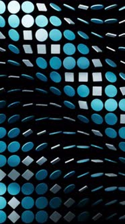 Blue And White Sleek Digital Technology Abstract Background