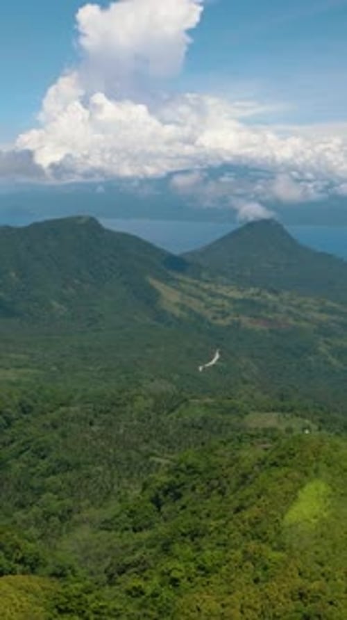 Tropical Mountain in Camiguin Philippines