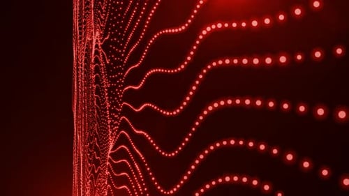 Abstract Background And Line Waving Particles. 4128