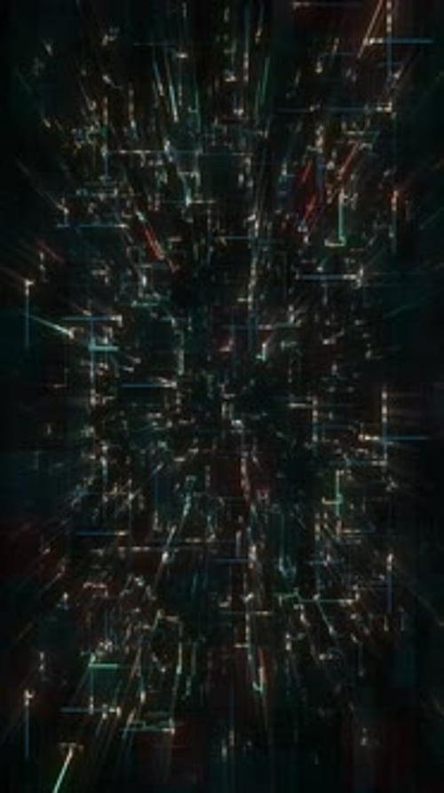 Vertical Video Futuristic CG Animation