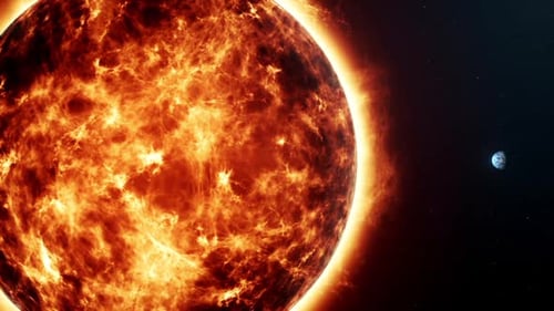 Sun And Earth