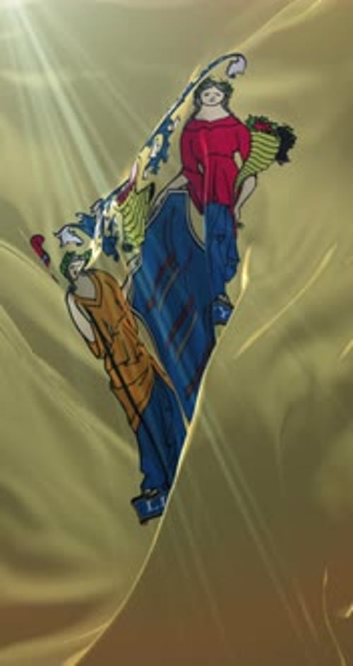Flagge von New Jersey