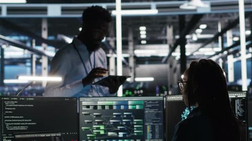 Server Hub Manager Talking with Programmer Using Node Tree Software