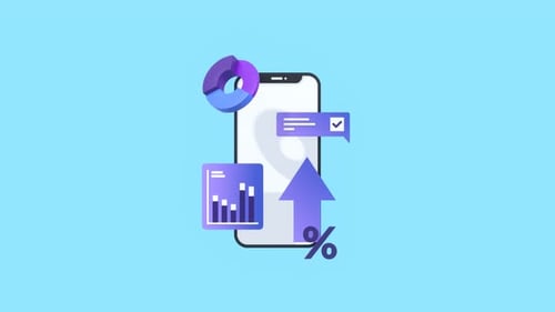 Mobile Business Analytics and Growth Animation