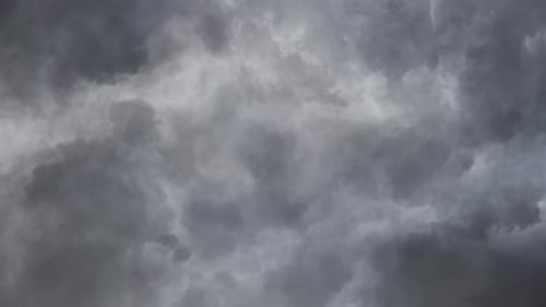 thunderstorm, Dramatic Storm Time Lapse Clouds.