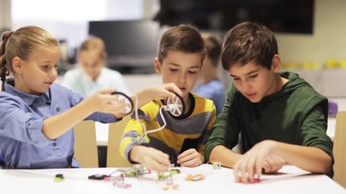 Kids Robotics Class Happy Learning