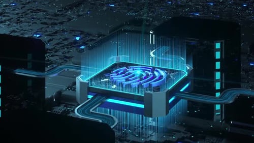 Empreinte digitale intégrée dans un circuit imprimé