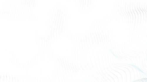 Abstract Wavy Motion Lines on White Background. Clean and Elegant Corporate Presentation.